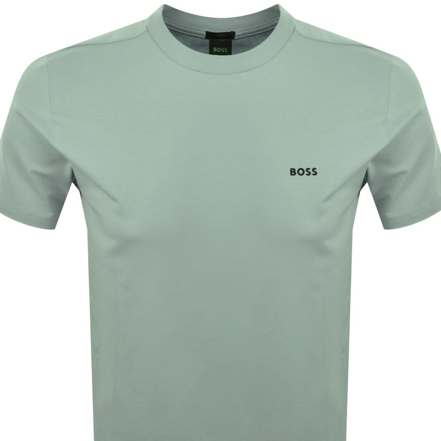 BOSS Tee T Shirt Green
